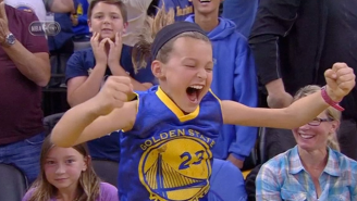 This Little Girl Going Crazy For The Warriors Reminds Us All How To Be A Fan