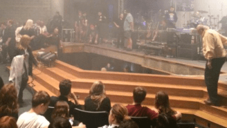 Here’s Video Of A Frightening Stage Collapse During An Indiana High School Performance