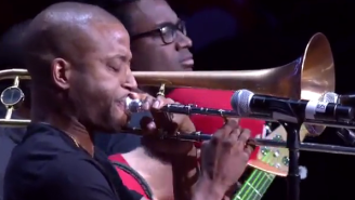 At Least New Orleans Pelicans Fans Were Treated To A Stellar Trombone Shorty Halftime Show Last Night
