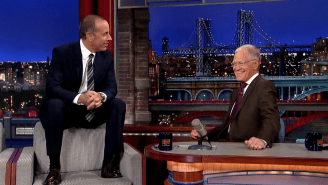 Jerry Seinfeld Shows David Letterman What It’s Like To Be A Guest On ‘The Late Show’
