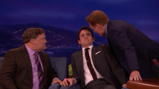 ‘Silicon Valley’ Star Zach Woods Gets Shouted At By Conan During This Interesting Improv Game
