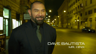Check Out Dave Bautista In This Behind-The-Scenes Look At The Rome Car Chase Scene In ‘Spectre’