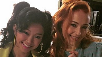 Sophie Turner and Lana Condor are FLAWLESS in their ‘X-Men: Apocalypse’ costumes