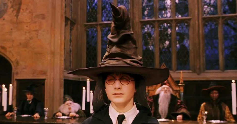 lego harry potter sorting hat set