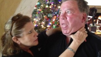 William Shatner’s ‘feud’ with Carrie Fisher spilled over into his reaction to ‘Force Awakens’