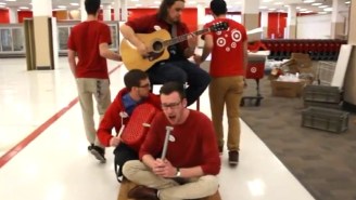Target Employees Celebrate Unemployment By Covering ‘Closing Time’ In Abandoned Store
