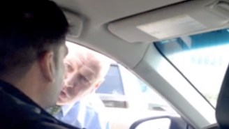 This NYC Police Officer Viciously Berated An Uber Driver For Honking His Horn