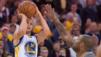 After 77 Three-Pointers In A Row, Watch Stephen Curry React When He Finally Misses