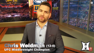 Here’s The Story Of UFC Champ Chris Weidman Pooping In His Wife’s Trashcan