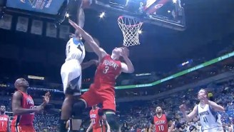 Dunk Of The Year? Andrew Wiggins Baptizes Omer Asik