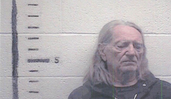 Willie Nelson Booking Photo