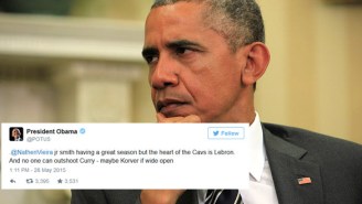 President Obama Tweeted About The NBA Finals And The Internet Had A Field Day