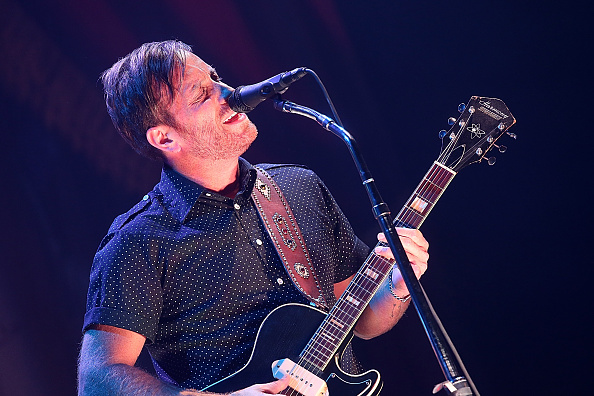 AUSTIN, TX - DECEMBER 19:  Dan Auerbach of The Black Keys performs in concert at The Frank Erwin Center on December 19, 2014 in Austin, Texas.  (Photo by Gary Miller/Getty Images)
