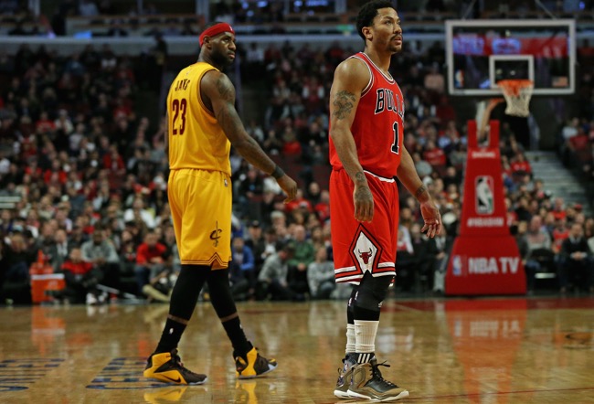 LeBron James, Derrick Rose