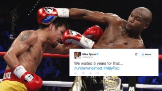 Here Are The Internet’s Best Reactions To Mayweather Vs. Pacquiao
