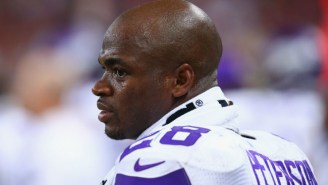 Adrian Peterson Shows Off His New ‘Armor Of God’ Tattoo