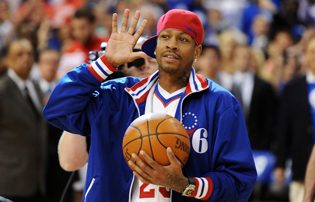 Allen Iverson steps over Tyronn Lue in this historic moment from the NBA  Finals - FanBuzz