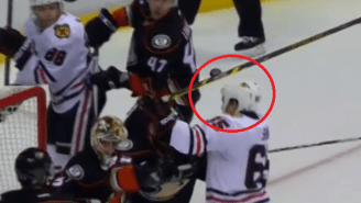 The Blackhawks Had The Best Disallowed Goal Of All-Time With An Andrew Shaw Header