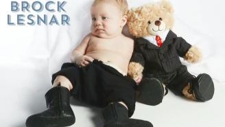 Here’s WWE BABIES, Today’s Best 90 Seconds Of Crying Children Dressed Like Dean Ambrose