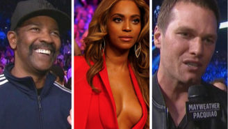 A Who’s Who Of Famous Faces Showed Up To Watch Mayweather Vs. Pacquiao