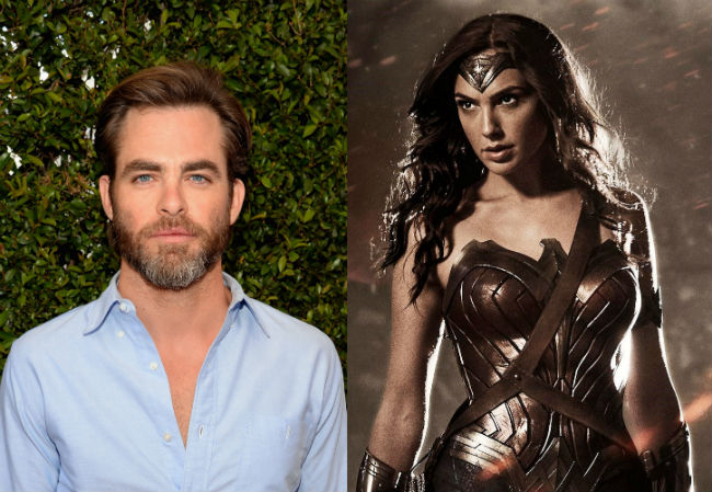 chris pine wonder woman