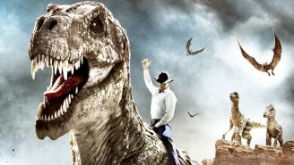 Watch The Hilariously Corny Trailer For ‘Cowboys Vs. Dinosaurs’
