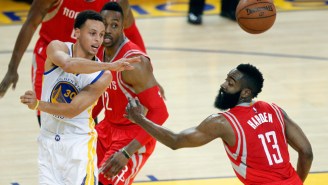 After Steph Curry’s Blistering 1st Quarter, James Harden Had A Hot Streak Of His Own