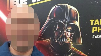 This ‘Creep’ Dad Received Death Threats For Taking A Darth Vader Selfie