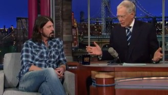 Foo Fighters And David Letterman Have Had A Bromance Going For A Long Time Now