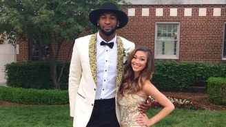 The Pistons’ Andre Drummond Took A Lucky Fan To Prom After She Won His Twitter Bet