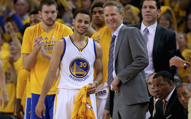 Stephen Curry, Steve Kerr