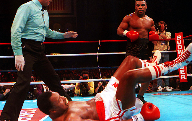 Mike Tyson v Larry Holmes