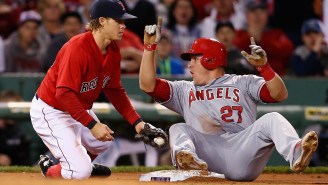 Mike Trout Is A Baseball Ninja And This Video Is Proof