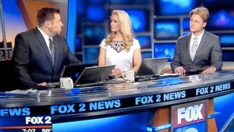 A Blonde Local News Anchor Says She’s Hoping For ‘A Dry Hump Day,’ Hilarity Ensues