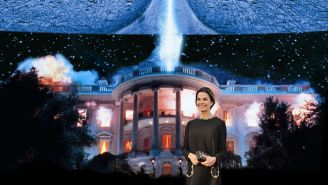 Sela Ward Takes Over The White House For ‘Independence Day 2’