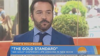Jeremy Piven Is Doing Press For The ‘Entourage’ Movie In Character As Ari Gold