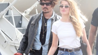 Has Johnny Depp Achieved Peak Johnny Depp With This Incredible Cutoff Denim Shirt?