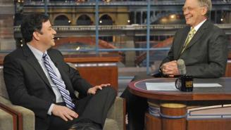 Jimmy Kimmel Will Air A Rerun During Letterman’s Finale Out Of Respect For His Idol