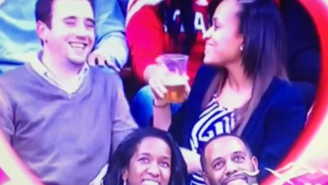 This Kiss Cam fail will have you cracking up