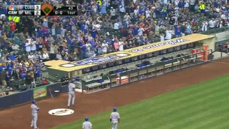 The Cubs Pranked Rookie Kris Bryant By Hiding In The Clubhouse After His First Career Homer