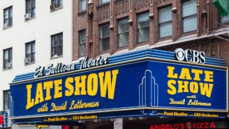 David Letterman’s ‘Late Show’ Marquee Has Been Taken Down