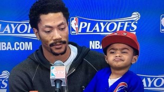 Derrick Rose’s Son Is The New Cool Basketball Child