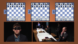The World Chess Champion Played And Won Three Games While Blindfolded