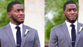 Meninists Tried To Shame This Guy For Crying On His Wedding Day. It Backfired.