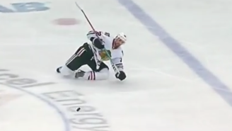 Ankles Shouldn’t Bend This Way, As Blackhawks Defenseman Michal Rozsival Learns