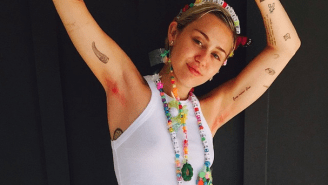 Miley Cyrus Just Wanted You To Know She Dyed Her Armpit Hair Pink