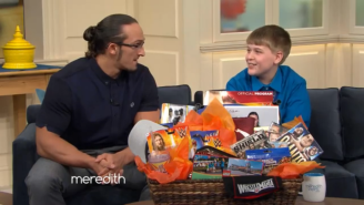 Pro Wrestler Adrian Neville Makes This Courageous 11-Year-Old Boy’s Day