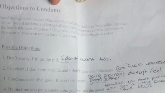 A Teen Girl Was Suspended For These Honest Replies To Possible ‘Objections To Condoms’