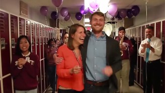 Watch One Teacher Propose To Another With The Help Of An Entire Classroom