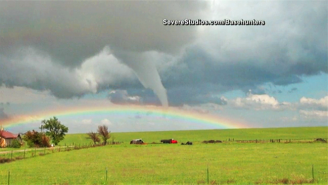There’s No Pot Of Gold At The End Of This Rainbow, Just A Tornado